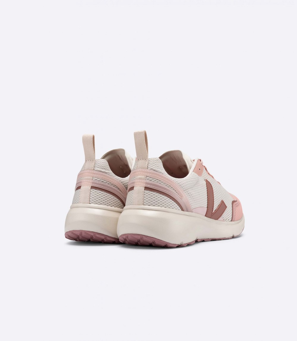 Veja Trainers Womens Beige/Pink - Condor 2 Alveomesh - RDPQ-02514